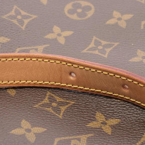 LOUIS VUITTON Brown Monogram Leather Shoulder Bag - Picture 8 of 8
